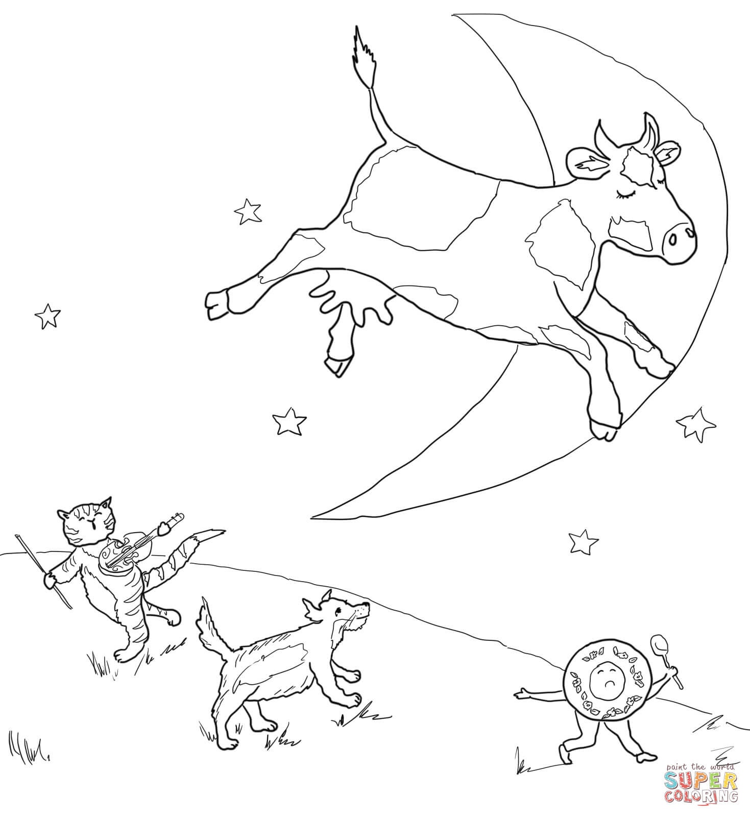 Mother Goose Nursery Rhymes Coloring Pages | Free Coloring Pages - Free Printable Nursery Rhyme Coloring Pages