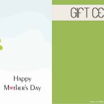 Mother's Day Gift Certificate Templates   Free Printable Pedicure Gift Certificate