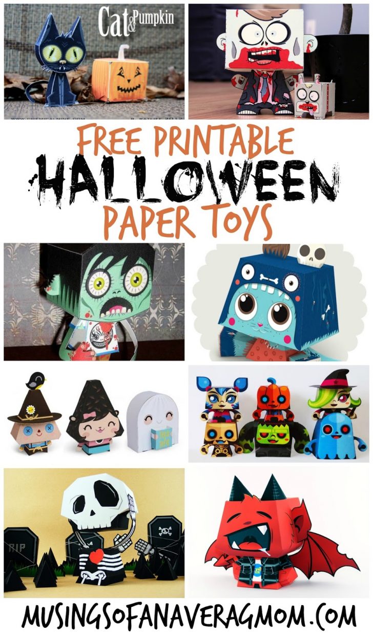 Free Printable Halloween Paper Crafts