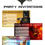 Musings Of An Average Mom: Lego Batman Movie Party Invitations   Lego Batman Party Invitations Free Printable