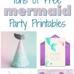 Musings Of An Average Mom: Mermaid Party Printables   Free Mermaid Printables