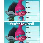 Musings Of An Average Mom: Trolls Party Invitations   Free Trolls Printables