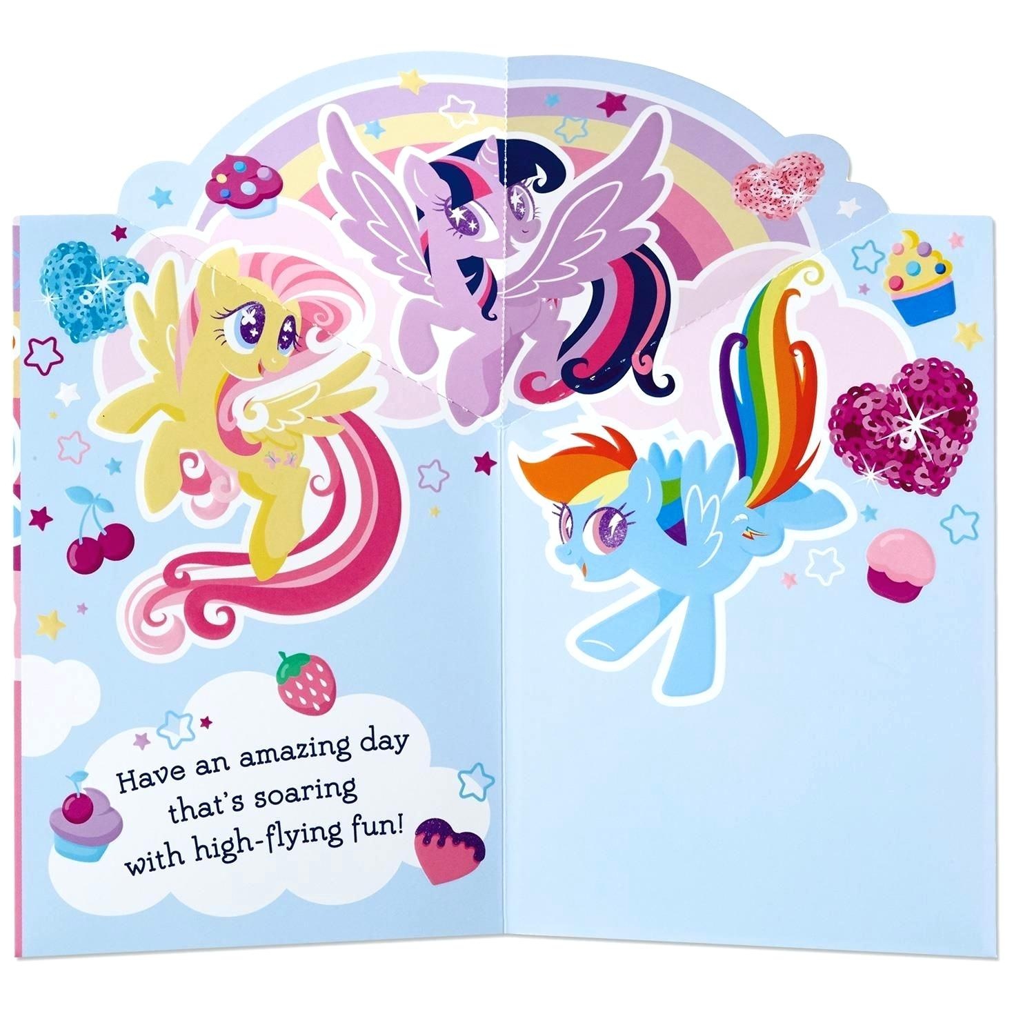 My Little Pony Birthday Cards Free Printable My Little Pony Birthday - Free Printable My Little Pony Thank You Cards