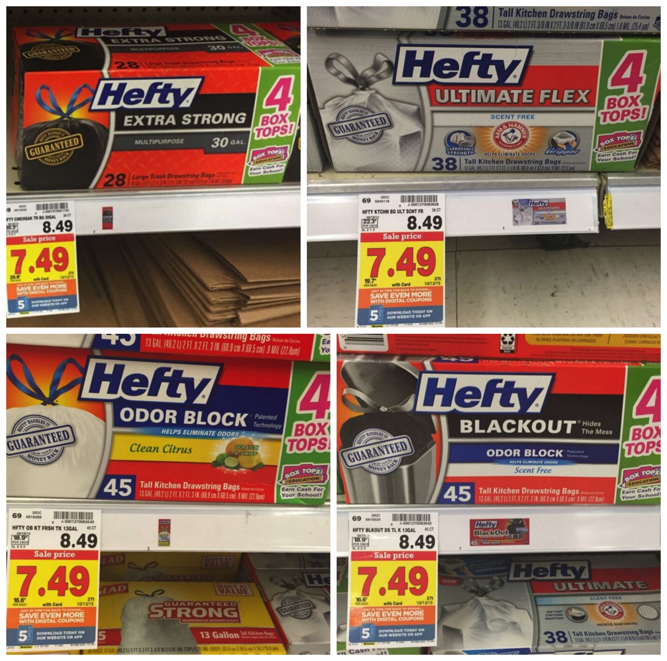 New Hefty Coupons = Trash Bags As Low As $5.99 At Kroger! | Kroger Krazy - Free Printable Coupons For Trash Bags