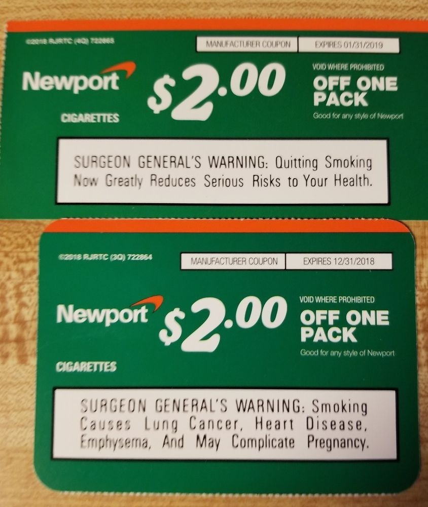 Free Printable Newport Cigarette Coupons Free Printable