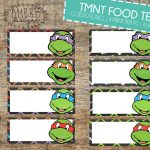 Ninja Turtles Food Tents Tmnt Food Tents Ninjaombredesigns   Free Printable Tmnt Food Labels