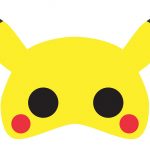 No Costume? No Problem! Heres A Printable Pikachu (Pokemon) Mask   Free Printable Pokemon Masks