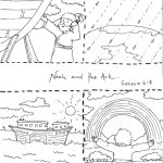 Noah And The Ark Coloring Pages   Free Noah&#039;s Ark Printables