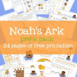 Noah's Ark Activities [Free Printables] – Mary Martha Mama   Free Noah&#039;s Ark Printables