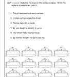 Nouns Worksheets And Printouts   Free Printable Verb Worksheets