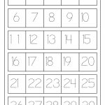 Number Tracing 1 30   Review Work | Teaching: Math | Kindergarten   Free Printable Tracing Numbers 1 20 Worksheets