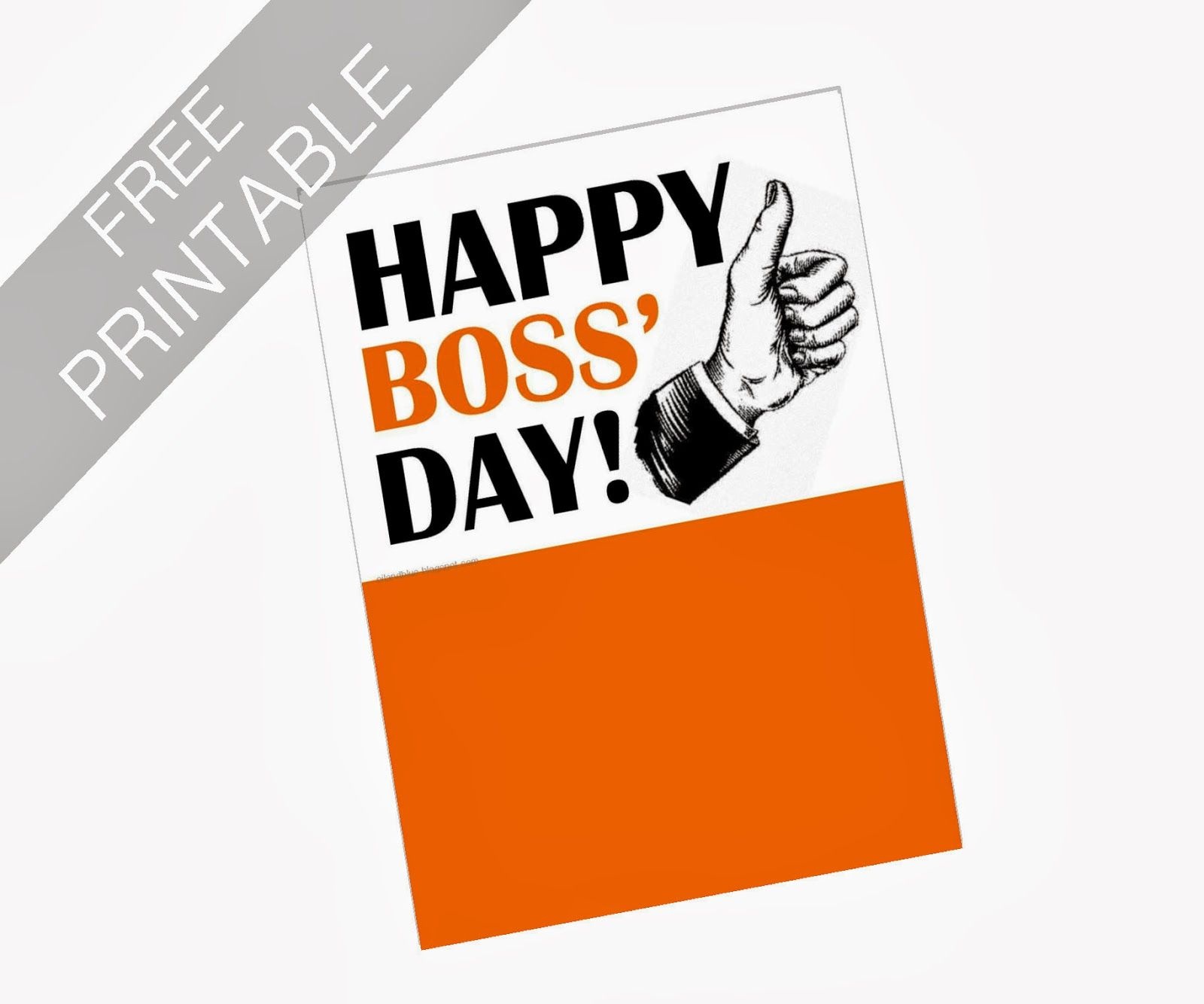 Free Printable Boss s Day Cards