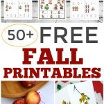 Over 50 Free Fall Printables For Kids   Look! We're Learning!   Free October Preschool Printables