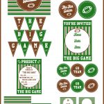 Party Planning For The Big Game | Do It Yourself Today | Football   Free Football Printables