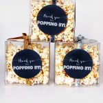 Party Popcorn Recipe + A Free Printable Favour Tag!   The Party Girl   Thanks For Popping By Free Printable