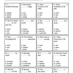 Past Simple Multiple Choice Grammar Worksheet Worksheet   Free Esl   Free Printable Multiple Choice Worksheets