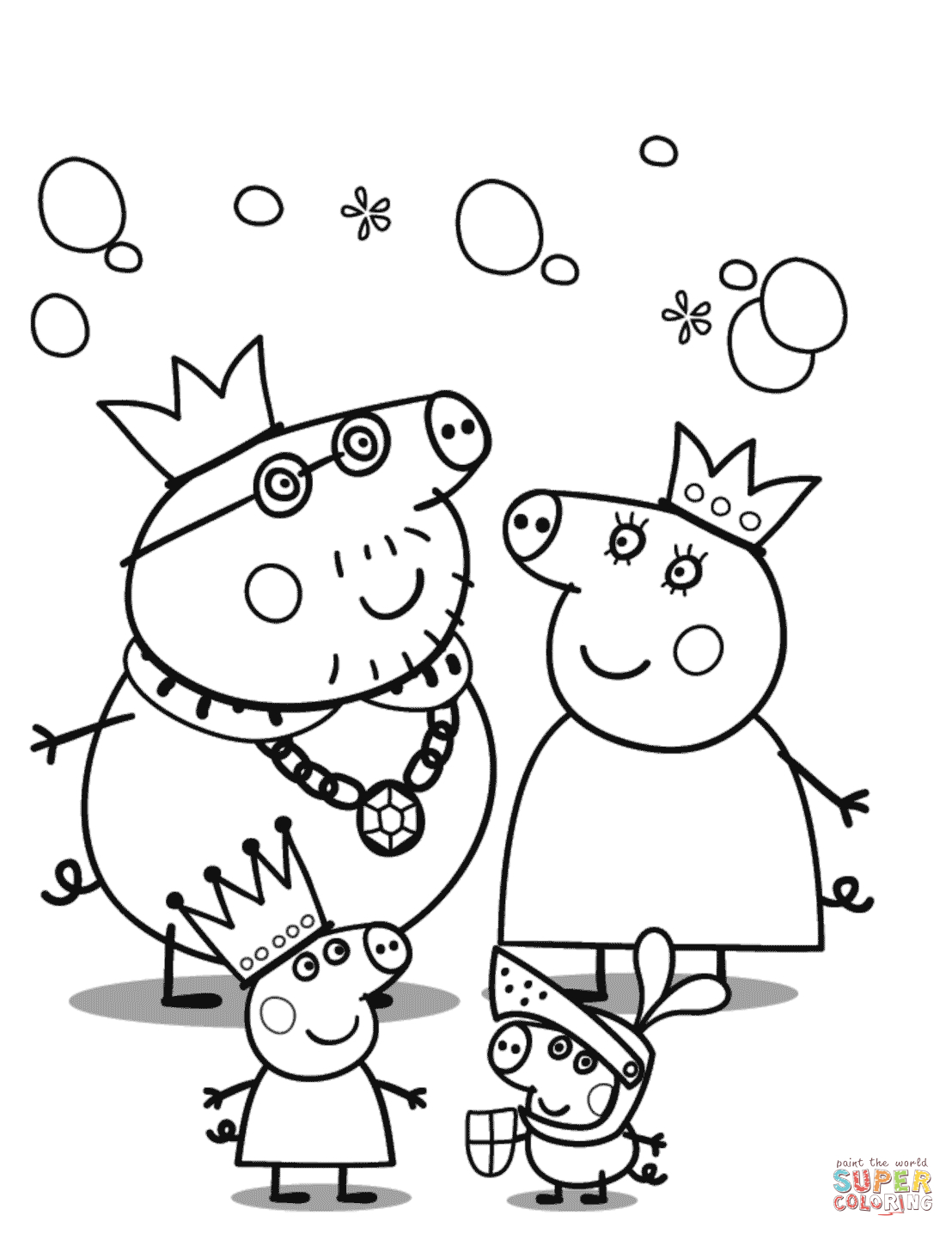 Peppa Pig Coloring Pages | Free Coloring Pages - Peppa Pig Free Printables