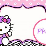Personalized Hello Kitty Invitation Template | Hello Kitty | Hello   Free Printable Hello Kitty Pictures