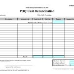 Petty Cash Reconciliation Form Template | Hhh | Templates, Cash   Free Cash Book Template Printable