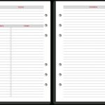 Philofaxy: Diary Inserts For 2019   Free Printable Diary Pages