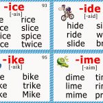 Phonics Flashcards (Long I Vowel)   Free Printable Phonics Flashcards With Pictures