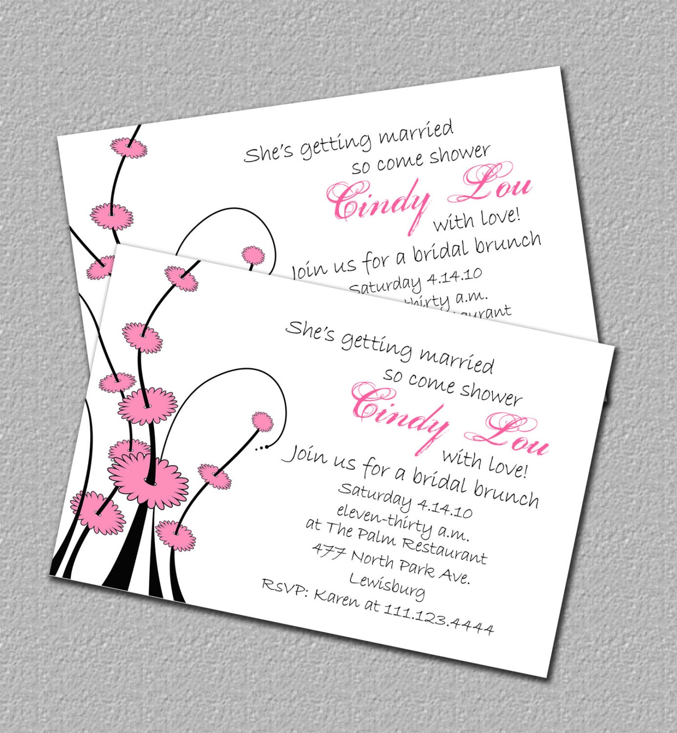 Photo : Printable Bridal Shower Invitation Image - Free Printable Beach Theme Bridal Shower Invitations