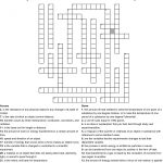 Physical Science Crossword Puzzle Project   Wordmint   Free Printable Science Crossword Puzzles