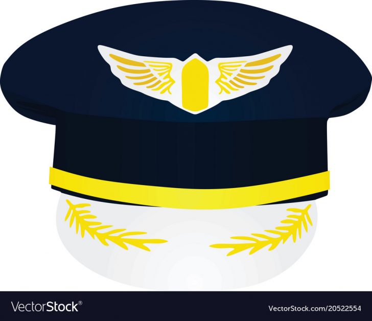 pilot-hat-royalty-free-vector-image-vectorstock-free-printable