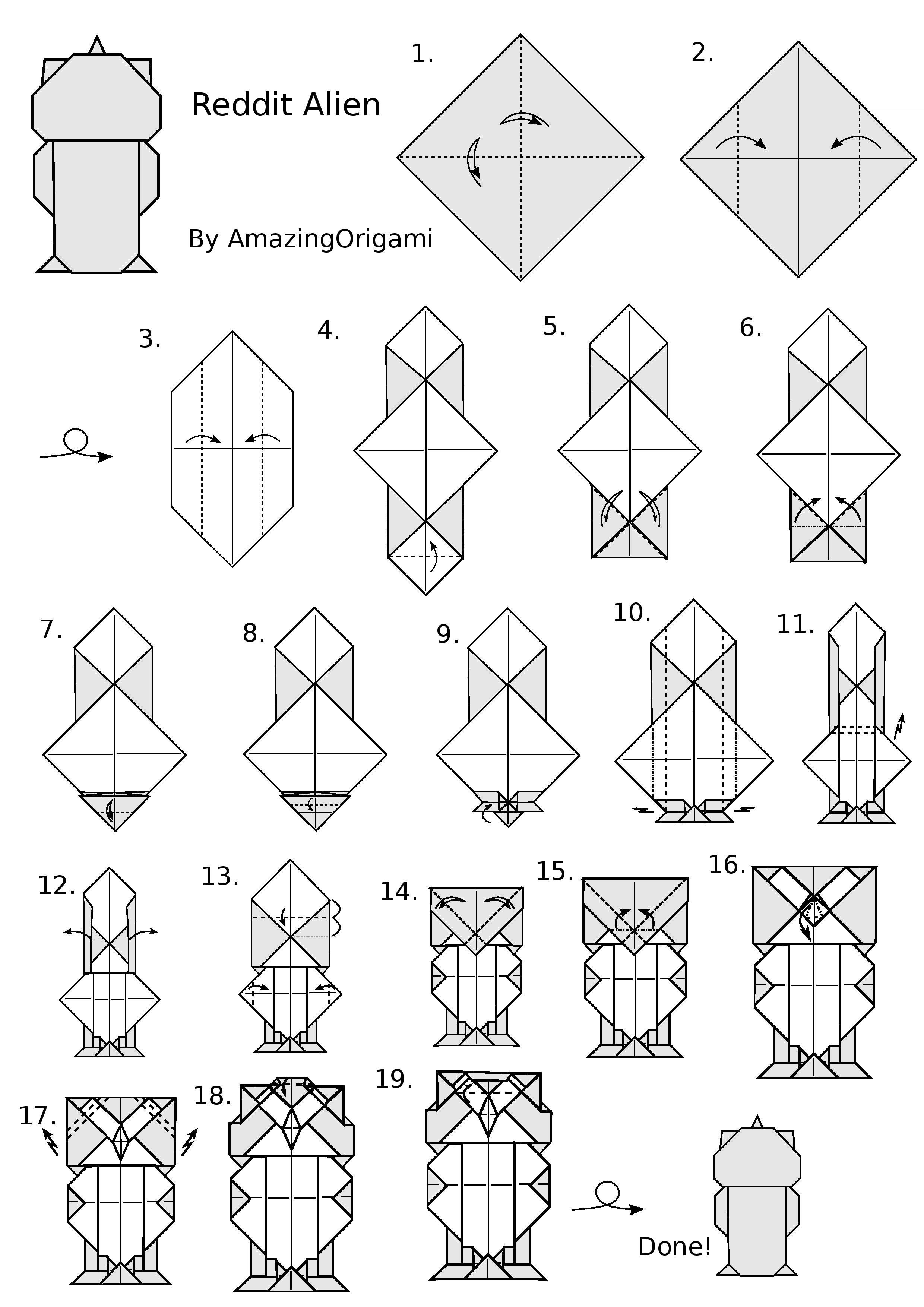 Pinengedi On Origami | Origami Instructions, Origami Tutorial - Free Easy Origami Instructions Printable