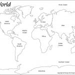 Pinjessica | Bint Rhoda's Kitchen On Homeschooling | Blank World   Free Printable Continent Map