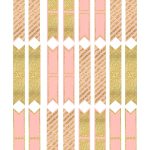 Pink And Gold Cupcake Topper Flags Or Bunting | Arts And Crafts   Cupcake Flags Printable Free