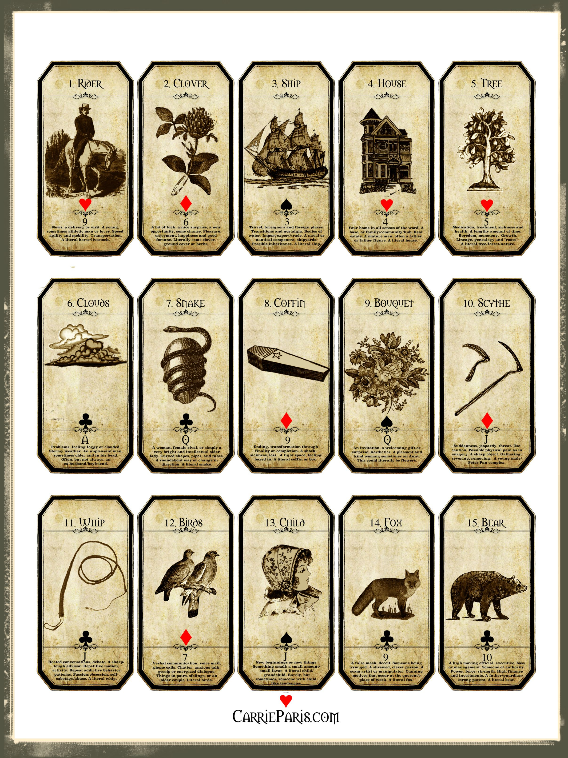 Pinlisa Allenmh On Tarot | Tarot, Tarot Cards For Beginners - Printable Tarot Cards Pdf Free