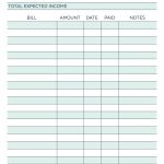 Pinmelody Vliem On Printables | Budget Spreadsheet, Household   Free Printable Monthly Expense Sheet
