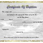 Pinselena Bing Perry On Certificates | Certificate Templates   Free Printable Baptism Certificate