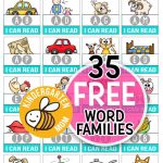 Pinthe Crafty Classroom On Homeschool Ninjas | Kindergarten   Free Printable Word Family Mini Books