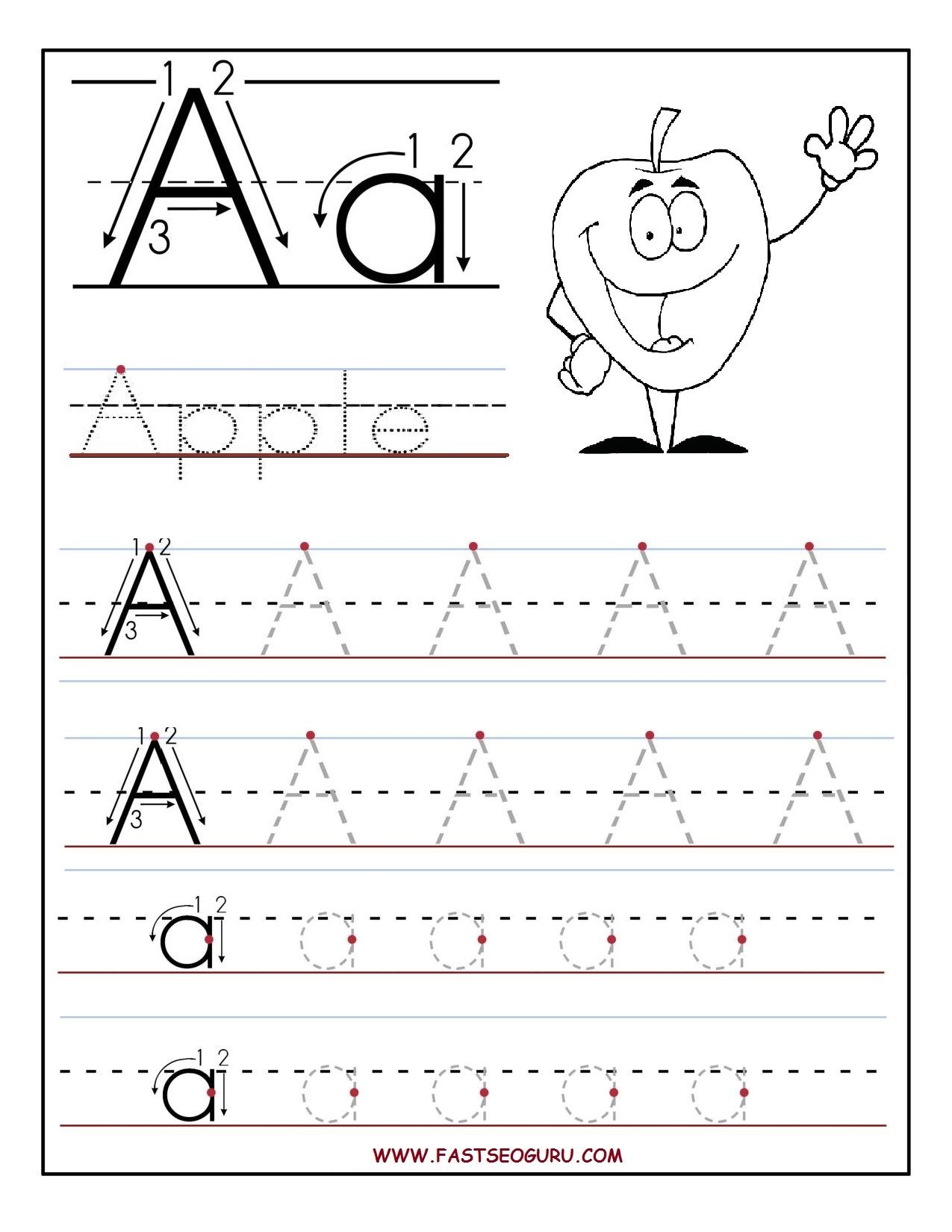 Pinusborne Books And More On Kiddo&amp;#039;s Home Learning | Letter - Free Printable Tracing Letters