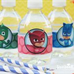 Pj Masks Water Bottle Labels   Free Printable   Pj Mask Free Printables