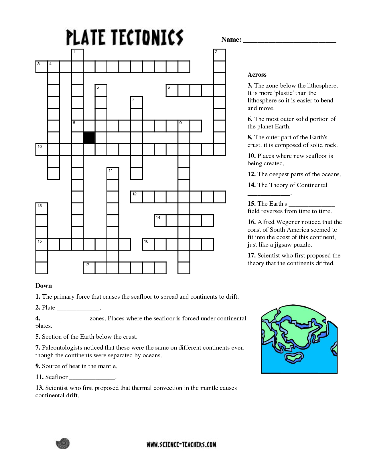 Science 7Th Grade Crossword Puzzle Wordmint Free Printable Science Crossword Puzzles Free 