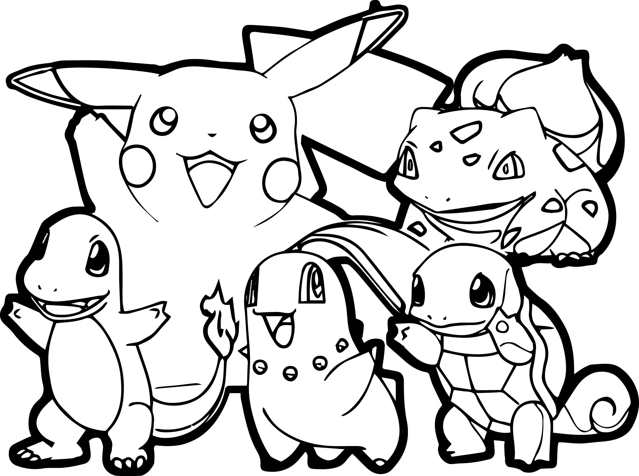 Pokemon For Children - All Pokemon Coloring Pages Kids Coloring Pages - Pokemon Printables Free