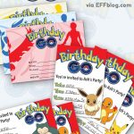 Pokémon Go: Birthday Go Free Printable Invitations | Pokemon Go   Pokemon Invitations Printable Free