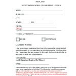 Poker Run Registration Form | Poker Run | Fundraising Events, Bike   Free Printable Poker Run Sheets