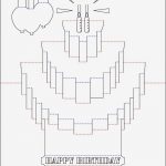 Pop Up Birthday Card Template | My Birthday | Pop Up Card Templates   Free Printable Pop Up Birthday Card Templates