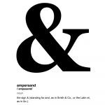Poster   Definition Of &, Ampersand | Printable Posters | Poster   Free Printable Ampersand Symbol
