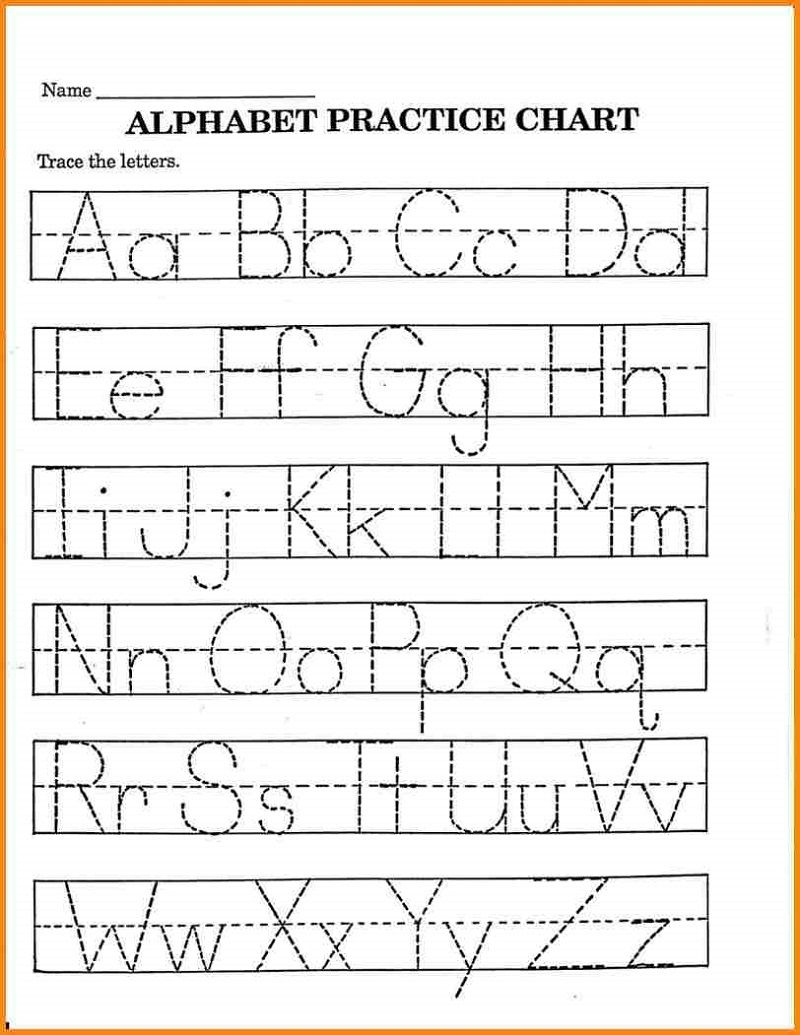 Pre K Math Worksheets Alphabet – Learning Printable | Preschool - Free Printable Pre K Activities