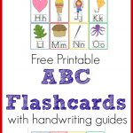 Preschool Abc Flashcards   Homeschool Printables For Free   Abc Flash Cards Free Printable