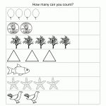 Preschool Counting Worksheets   Counting To 5   Free Pre K Math Printables