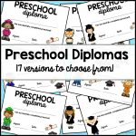 Preschool Graduation Diploma   Free Printable Preschool Diplomas