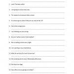 Present Simple/continuous Error Correction With Answers | Teaching   Free Printable Sentence Correction Worksheets