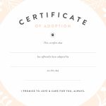 Pretty Fluffy   Free Printable Birth Certificates For Puppies