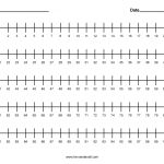 Printable 1 100 Number Line For Kids And Students   Free Printable Number Line Worksheets